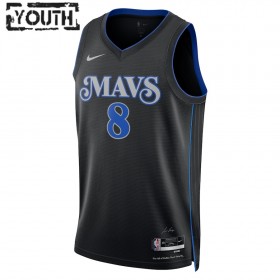 Dallas Mavericks Josh Green Nike 2023-24 City Edition Musta Lasten Pelipaidat Swingman
